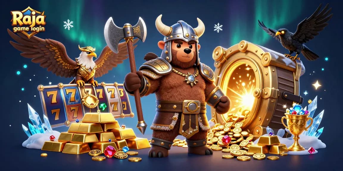 Engage in fun gaming with Raja game login and discover captivating 3D illustrations of epic characters.