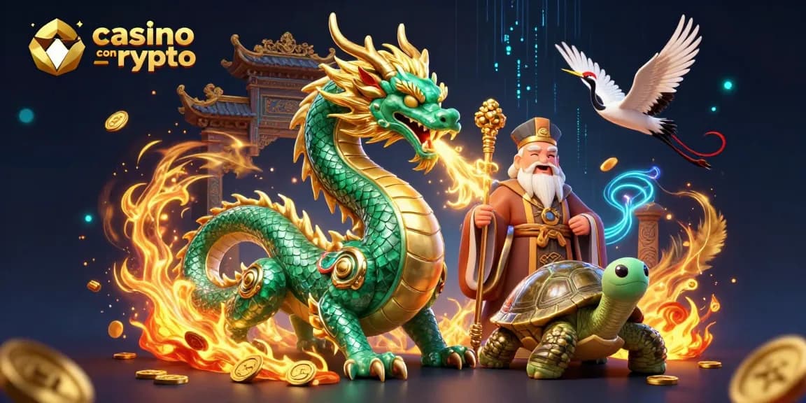 Giocare in un casino con crypto offre emozionanti avventure con draghi e simboli fortunati.