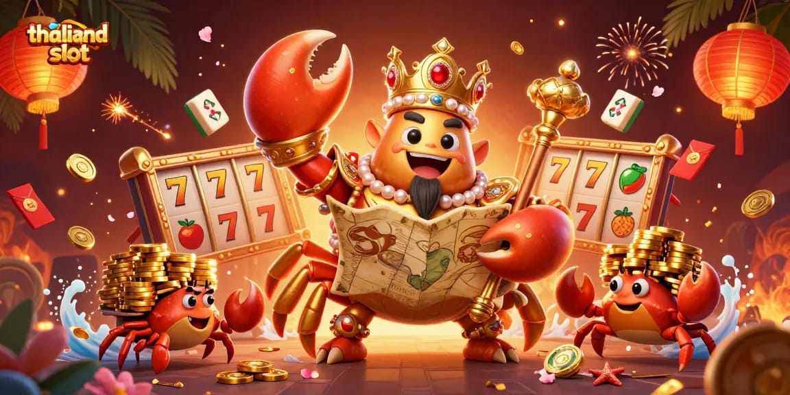 Experience thrilling wins with thailand slot featuring dynamic characters, slot reels, and festive elements.
