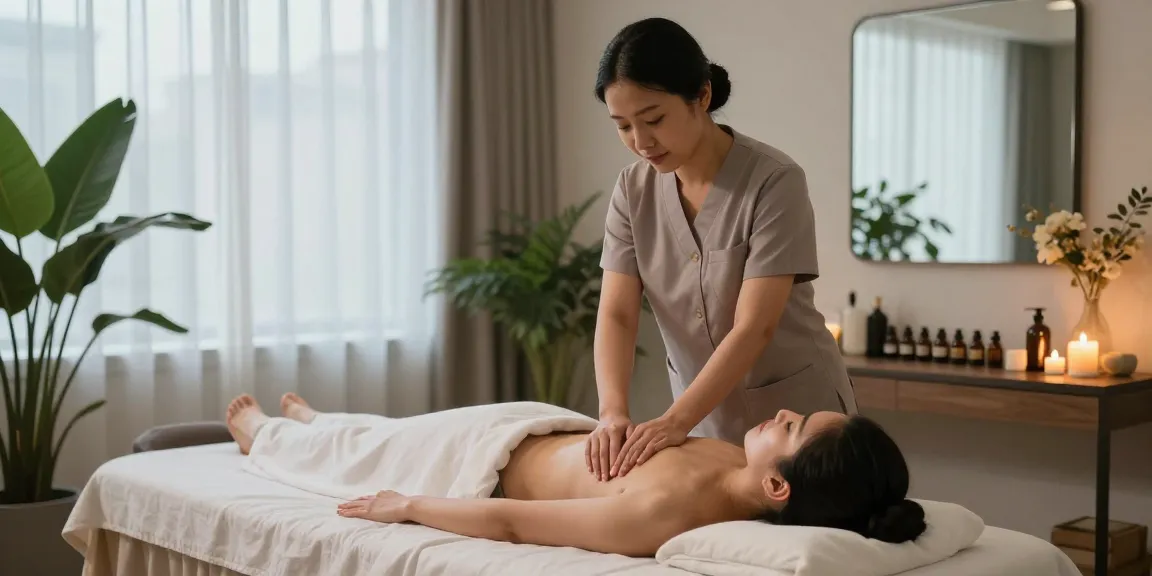 Experience premium 영등포스웨디시 massage therapy in a serene spa environment with calming ambiance.