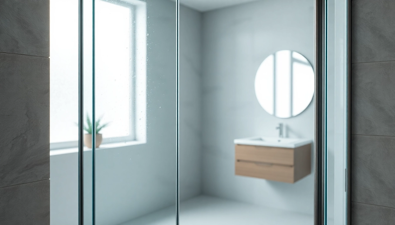 Showcasing stunning shower screens semi frameless in a modern bathroom environment with stylish features.