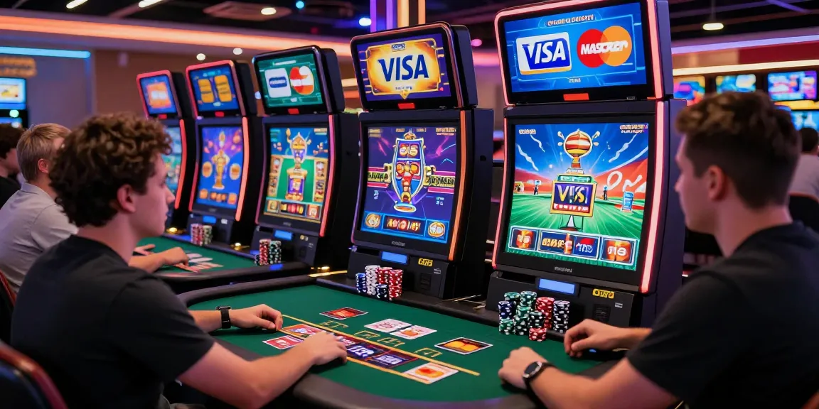 Explore exciting gaming options at credit card casinos like https://brcs.co.uk, showcasing Visa and Mastercard payment methods.