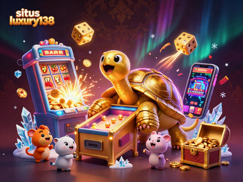 Mainkan permainan seru di situs luxury138 dengan mesin slot dan karakter lucu yang menggembirakan.