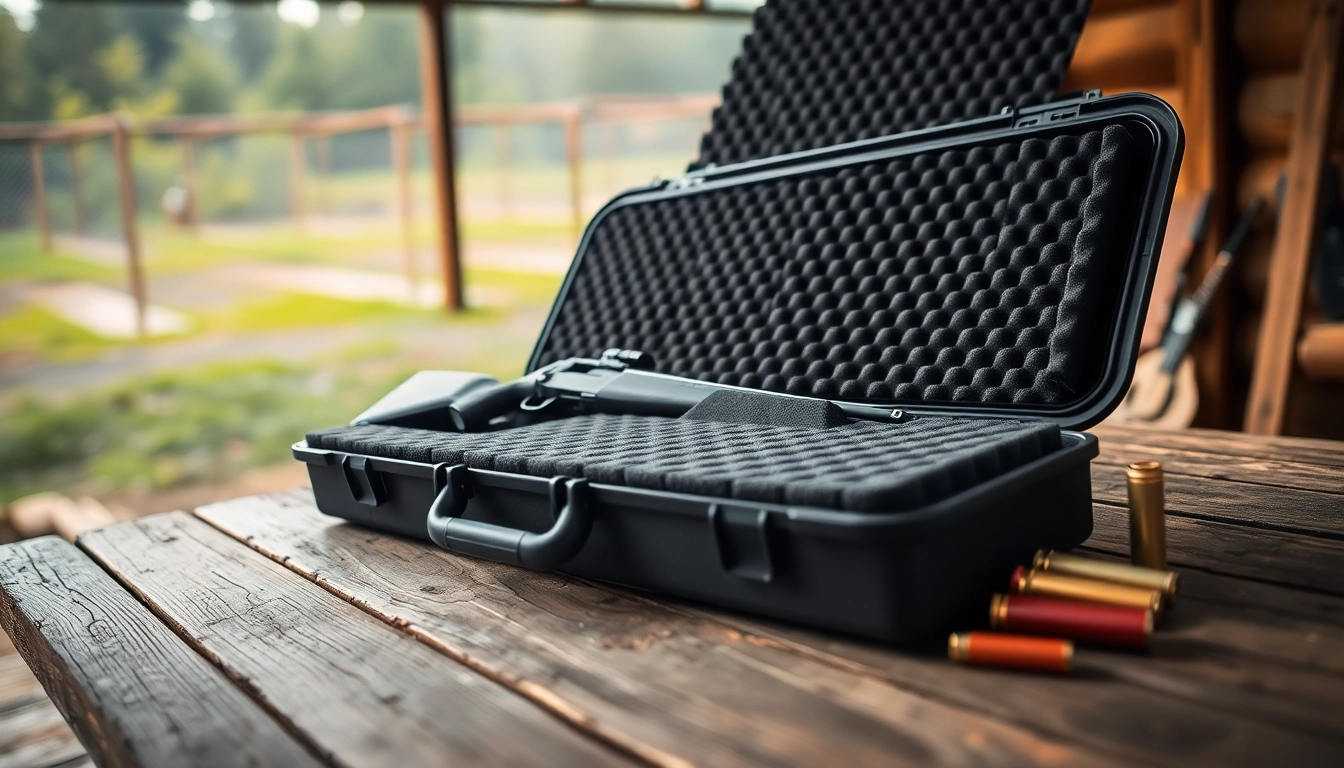 Enhance your rifle's protection with custom foam for rifle case featuring intricate details.