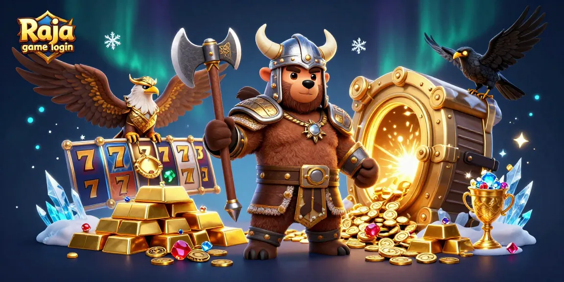 Engage in fun gaming with Raja game login and discover captivating 3D illustrations of epic characters.
