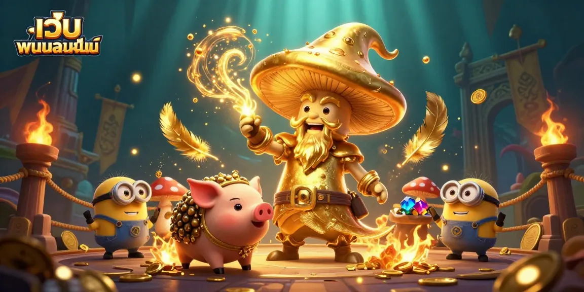 เล่นเว็บ พนันออนไลน์ พร้อมกับเวทมนตร์แบบการ์ตูนที่มีความสนุกและเล่นเกมสล็อต