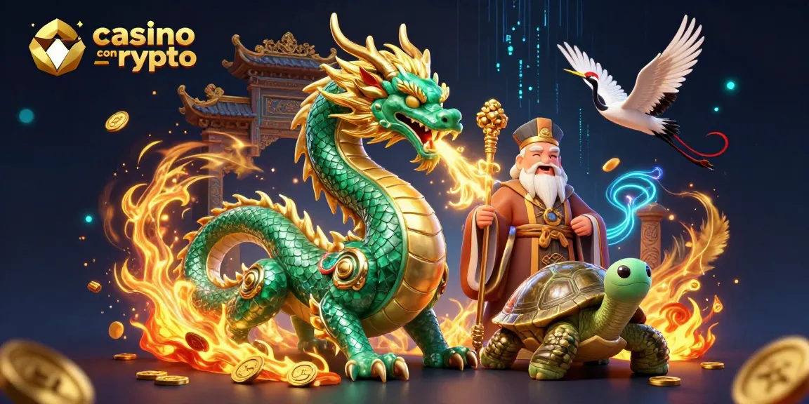 Giocare in un casino con crypto offre emozionanti avventure con draghi e simboli fortunati.