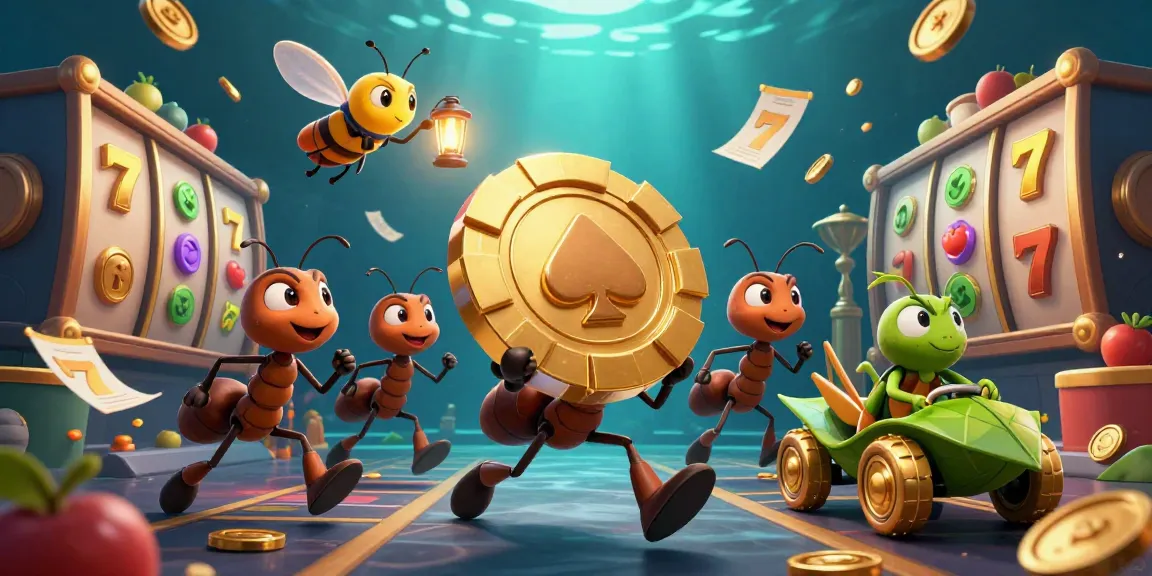 Pacanele gratis în acțiune cu păcănele demo, jucători animati și aur, înfățișare captivantă