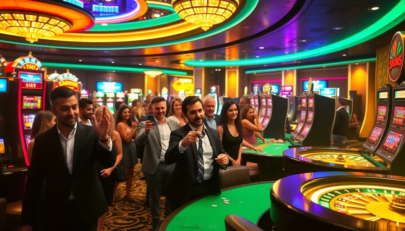 Experience thrilling spins at Onicplay's slot machines with vibrant casino gameplay.