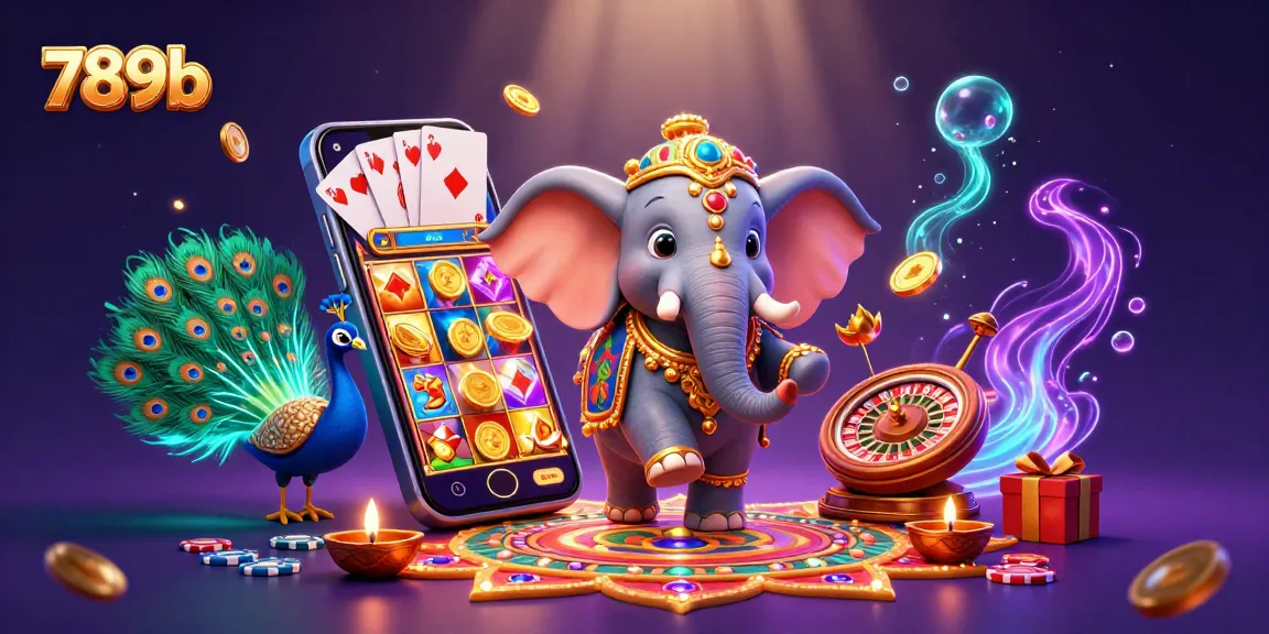 Engage with the vibrant 789b casino world featuring colorful slot games, lively characters, and dazzling effects