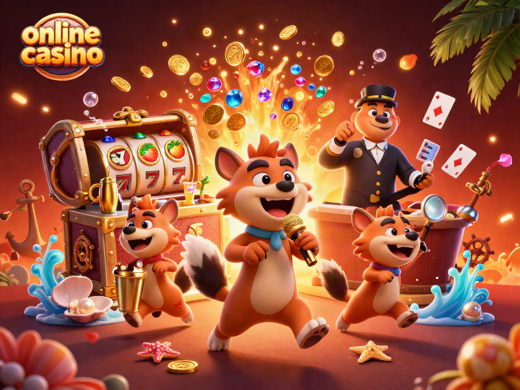 Disfruta de un emocionante casino online con hienas animadas en un club de comedia lleno de juegos.