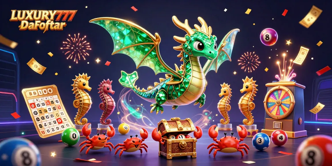 Menangkan hadiah dengan LUXURY777 Daftar dan keceriaan bingo yang penuh warna.