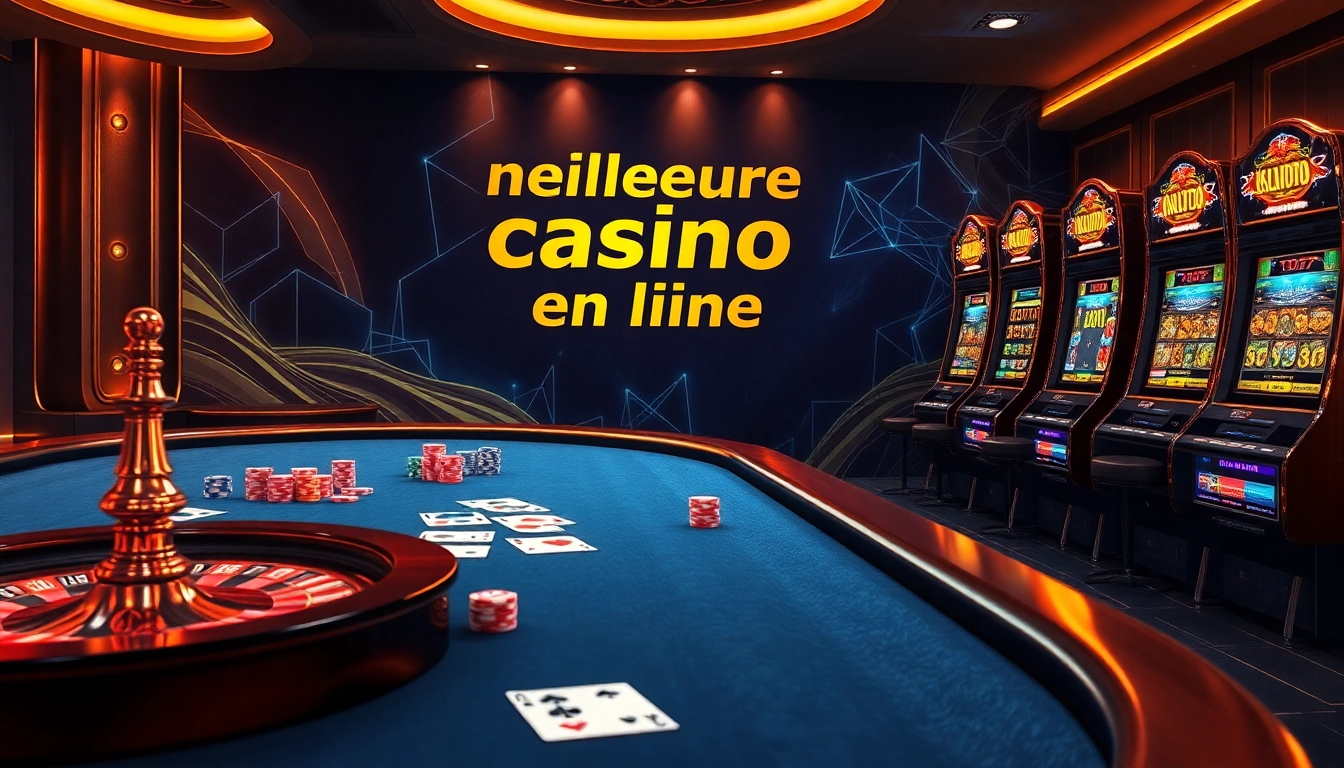 Découvrez le frisson de meilleure casino en ligne avec des jeux de poker luxueux et des machines à sous vibrantes.