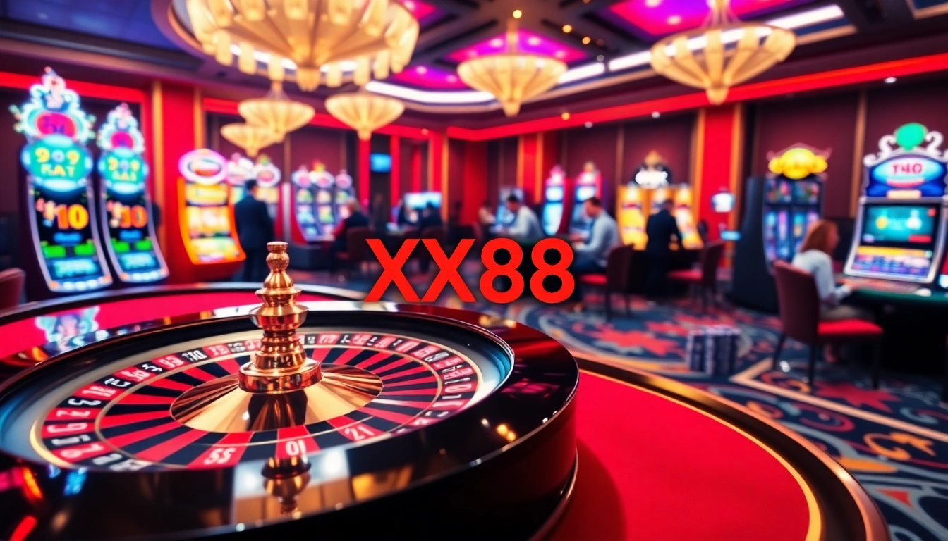 Experience the thrill of winning at XX88 with exciting casino games and vibrant atmosphere.
