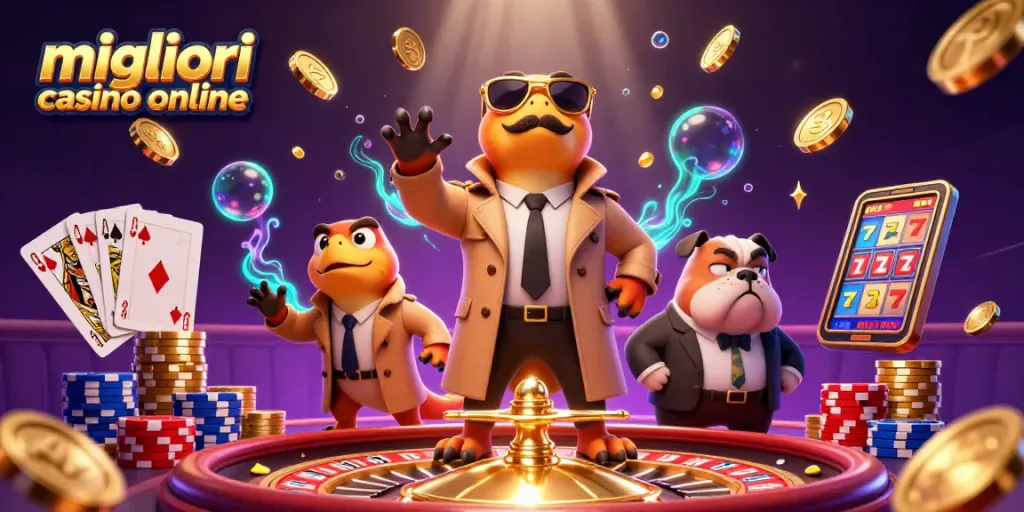 Gioca nei migliori casinò online con raptors divertenti e tanti elementi di gioco scintillanti.