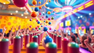 Rasakan keseruan demo plinko saat bola jatuh di arena permainan yang penuh warna.