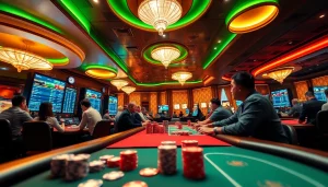 Experience the excitement of trang chủ hm88 with engaging online betting scenes and a vibrant casino atmosphere.