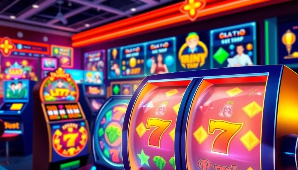 Mainkan slot depo pulsa dengan antarmuka permainan menarik dan peluang menang yang cerah.