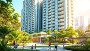 Discover the luxury lifestyle at Tampines EC with modern architecture and vibrant community spaces.