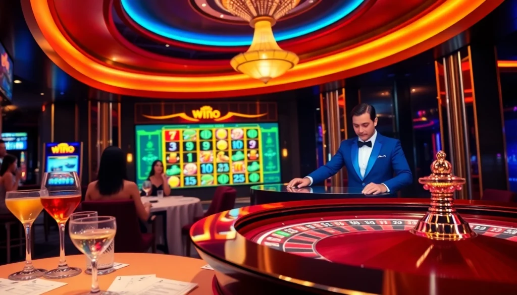 Experience the excitement at situs judi slot online Naga169 with vibrant slot machines and a luxurious casino atmosphere.