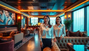 Inviting interior of 인계동셔츠룸 with stylish decor and cheerful ambiance.